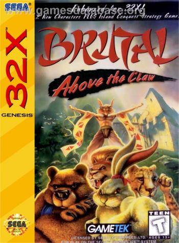 Cover Brutal Unleashed - Above the Claw for Sega 32X